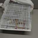 Basic Bird Cage, 24.8inch Parrot Cage (24.8" x 14.6" x 11"),Bird Cage with Ladder, Horizontal Bar, 2 Feeders, and Swing