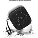 Carrying Case for Garmin Xero C1 Pro Chronograph Ballistic Range Shooting, Custom-Insert Storage Holder with Mesh Pocket for USB Cable, Charging Adapter (Black)