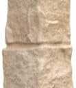 Universal Outside Corner for EverStone Faux Stone Siding Panels, 3"W x 3"D x 48"H, Ocean Floor Color