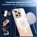 SPIDERCASE Designed for iPhone 16 Pro Max Case, Built-in Camera Protection with 2Pcs Screen Protectors [Not Yellowing] Slim Protective Phone Case for iPhone 16 Pro Max 6.9'',Clear