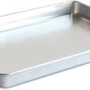 Nordic Ware Extra Large High-Sided Baking Pan, 21.1 x 15 x 2 inches, XL Big baking pan Natural Uncoated Aluminum, Reinforced Steel Rim Prevents Warping, Big Batch, Big Batch, 1-Pack