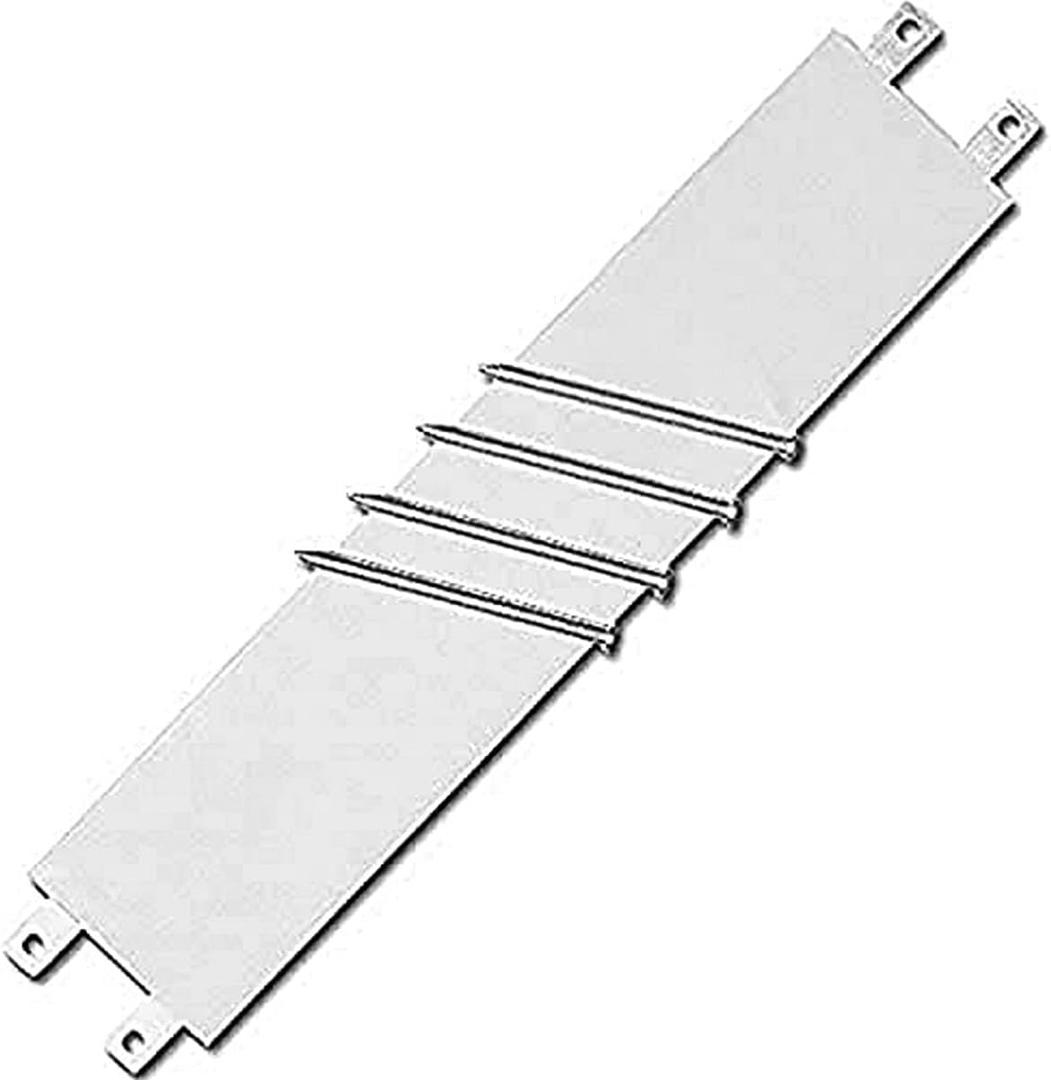 End Spiked Pitching Rubbers (1 x 1 x 1, White)