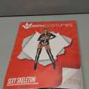 Morph Skeleton Costume Women, Halloween Skeleton Bodysuit For Women, Womens Halloween Costumes (X-Large)