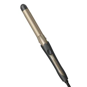 Infiniti PRO CONAIR Tourmaline Ceramic 1-Inch Curling Iron, Clamp Curling Iron, 1-Inch Barrel Produces Classic Curls, Hair Curler for Use on Short, Medium, and Long Hair, Dark Grey