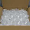 Clear Glass Christmas Ornaments, 3.15 inch DIY Christmas Ornaments Balls, Glass Ornaments for Crafts Fillable - 12 PCS