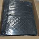 Boxer Studio Sound Dampening Blanket 48" x 78" - Door - Window - Diamond Pattern Insulated Blanket, Light Blocker, Sound Absorbing - Grommets and Loops
