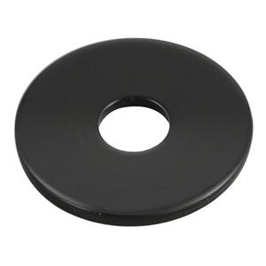 50 PCS 3/16" Stainless Flat Washers, 1" Outer Diameter, 18-8 (304) Stainless Steel Metal Washers for Screws and Bolts, Black Finish