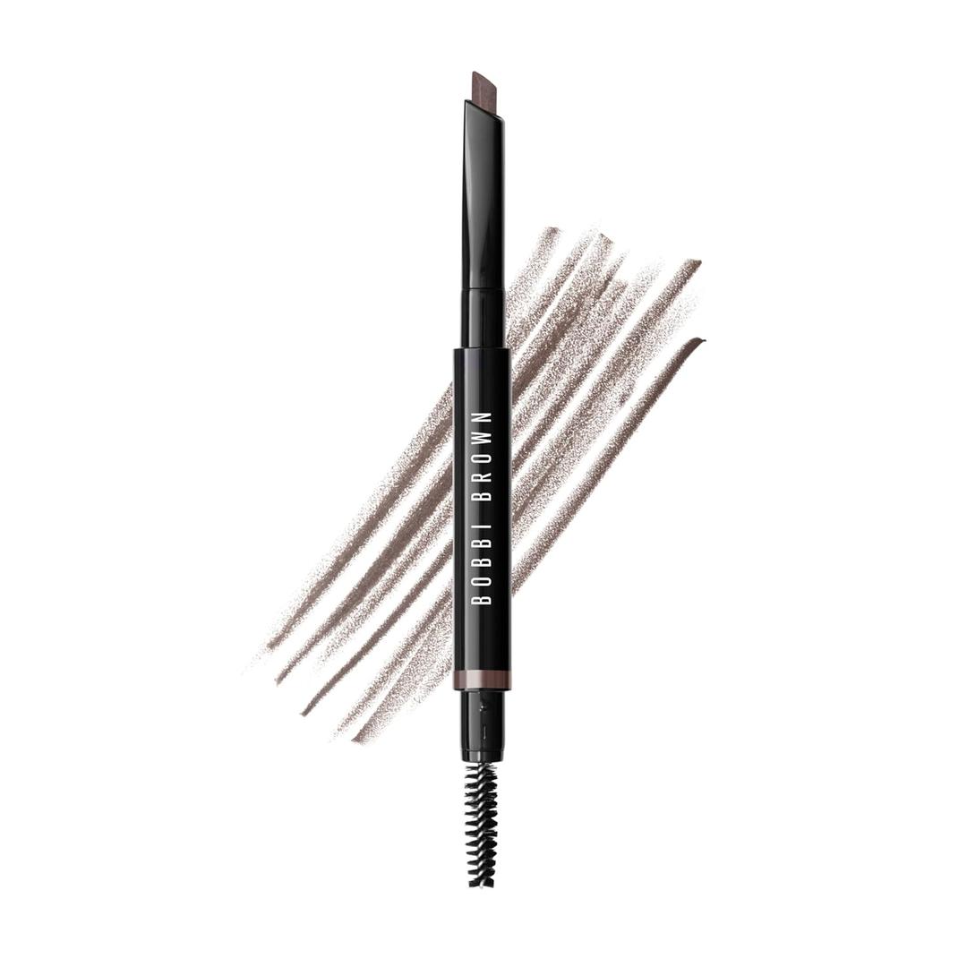 Bobbi Brown Long-Wear Brow Pencil | Long-Wearing, Waterproof Eyebrow Pencil | Dual-Ended Slanted Tip with Spoolie | No Sharpening Needed | Now Refillable (05 Neutral Brown (Neutral medium-dark brown))