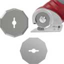 VLOXO WA2300 Blades Replacement Power Rotary Blades Compatible with VLOXO AT001 Cordless Electric Scissors Electric Cutter Blades(1-1/2")