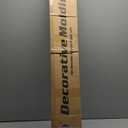 Art3d Wall Baseboard Molding Trim 8-Pack of 56 x 2.6 in., High Impact Polystyrene Skirting Board - Installed with Glue - White