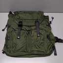 Vintage Laptop Backpack for Men & Women, 30L Functional Stylish Backpack with Stretchy Side Pocket Design, Water Resistant College Work Commuter Travel Backpack Fits 15.6 Inch Tablet, Notebook (Green)