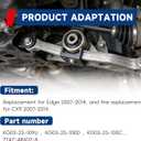 Front and Rear Driveshaft Center Support Bearing Replacement for Edge 2007-2014 Replacement for CX9 2007-2014