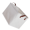 Fabric Storage Bin Organizer Toy Box Large Laundry Hamper Makeup Container Cute White