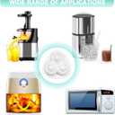 Appliance Sliders - Self-Adhesive Furniture Movers for Kitchen Appliances, Air Fryers, Trash Cans - 360 Swivel Mini Rollers for Easy Moving & Smooth Glide (Nylon, 4)