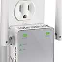 NETGEAR Wi-Fi Range Extender EX2700 - Coverage Up to 800 Sq Ft and 10 Devices with N300 Wireless Signal Booster & Repeater (Up to 300Mbps Speed), and Compact Wall Plug Design