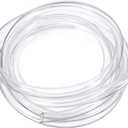 uxcell PVC Tubing, 14mm ID x 16mm OD - 13 Feet Long Clear Vinyl Water Pipe, Lightweight Plastic Flexible Water Pipe for Aquaponics, Air Hose, Irrigation