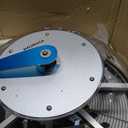 VIVOSUN 19" Bud Leaf Bowl Trimmer with Clear Dome, Stainless Steel Blades