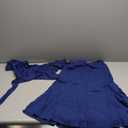 LYANER Woman's set Shirt and skirt SIZE S ( NAVY BLUE )