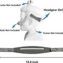 GJX 3 Packs Replacement Airfit/Airtouth N30i/P30i Headgear Closed Edges Adjustable CPAP Headgear Strap Compatible with N30i/P30i Nasal Mask(Without Mask Frame)