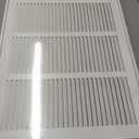 24 x 14 Return Air Grille [Duct Opening Size],Return Air Vent Cover for Wall Or Ceiling,Steel Return Air Filter Grilles Removable Face/Door for 1 Inch Filters (24"W x 14"H [Duct Opening])