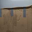 Haunted Hill Farm Motion-Activated 7.5-Ft. Tall Smoldering Ghoul, Plug-in Talking Scare Prop Animatronic with Spooky Sound Effects and Lights for Indoor or Covered Outdoor Creepy Halloween Decoration