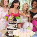 41 Pcs Witch Hat Silver Alloy Crown Cupcake Toppers Witches Themed Party Decorations Witch Hats and Crowns Cake Topper Set for Pink and Green Party Halloween Birthday Wedding Supplies Favors