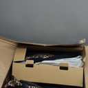 Flying Banner Synthetic Leather car seat Covers Full Set Front and Rear Bench Fashion Easy Installation Cup Holder Free (Black & Leopard Print, LowBucket - Full Set)