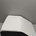 10" Leg Elevation Pillows Memory Foam Leg Support Bed Wedge Pillow Leg Elevated for Sleeping, Leg Pillows Good for Back& Knee& Hip& Ankles (Flat Top 10 inch Height, White-grey)