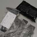 Goovilla Shelf Bracket, Heavy Duty Floating Shelf Brackets 6 inch Long, 6 Pack Brackets for Shelves, Black Coated Metal Wall Shelf Support Brackets with 1/5 Inch Thick and 160 lb. Load Capacity