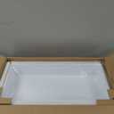 Shower Niche 24" X 12" White, Stainless Steel Wall Niche Recessed Shower Shelf for Bathroom Storage, No Tile Needed Over Mount Installation