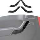 RT-TCZ for Wrangler JK Inner Door Handle Panel Trim Cover Carbon Fiber for Jeep Wrangler JK JKU 2011-2017 Carbon Fiber Interior Accessories 4pcs