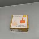 SoulBay Rechargeable Tea Lights with Remote, 6pcs LED Electric Flameless Flickering Candles with Timer & USB Cable for Home Lantern Table Party Bedroom Holiday Decorations, No Battery Needed