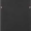 Howard Elliott Collection George Rectangular Chocolate Brown Wall Mirror, Rectangle Hanging Wood Framed Vanity Mirrors for Home Decor, Living Room, Bathroom, Bedroom, or Hallway, 24 x 36 Inch