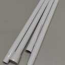 QINGYUN Spring Tension Curtain Rod 30 to 64 Inch, Adjustable Curtain Rods No Drilling Spring Loaded Curtain Rods for Windows Doors Kitchen Closet, White