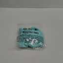 Women's Supportive Halter Bikini Padded Push Up Ruched Bust Hook Back Swimsuit Bathing Suit Tops Only (Large, Mint)