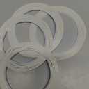 MECCANIXITY Whiteboard Tape 5/64" / 2mm Self Adhesive Graphic Chart Line Tape 72 Yard Grid Marking Stickers for Pinstripe Dry Erase Board Scrapbooking DIY Art Crafts, White, Pack of 6