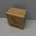 Quoowiit Bird Figurine, Modern Sculpture and Statues for Home Decor, Animal Statues for Bookshelf, Table, Entryway, Fireplace, Resin Decorative Sculpture with Chic Polka Dots Art Design (Orange)