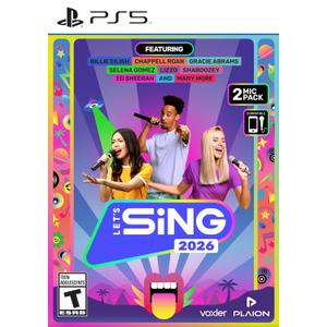 Lets Sing 2026 + 2 Mics - PlayStation 5