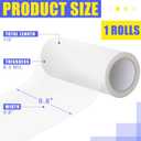 9.8'' x 115' Greenhouse Repair Tape 6.3 mil Thickness Heavy Duty Greenhouse Tape Clear UV Resistant Waterproof for Repairing Plastic Sheeting Polyethylene Film for Seaming Splicing
