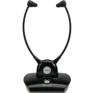 Retekess TA008 Tv Ears for Seniors, 2.4G Digital TV Headphones Wireless for Seniors, 30M, Dual Battery Combo, Independent Volume Adjustment for Left and Right Ears, for Hearing Lmpaired