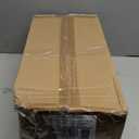 FULING 9X9 3 Compartment 50-Pack Plastic Clamshell Take Out Food Containers, Heavy Duty Disposable To-go Box For Cake, Sandwich, Salad, Dessert