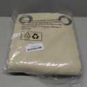 BGment Room Darkening Curtains 84 Inches Long - Grommet Thermal Insulated Drapes Window Treatment Curtains for Bedroom, 2 Panels, 52 x 84 Inch, Beige