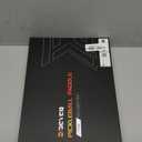 DGYGQ Pickleball Paddles - Professional Carbon Fiber Paddle with Honeycomb Core Pickleball Rackets - Lightweight Precision & Enhanced Shock Absorption for High Spin (Yellow-Orange Ombre)