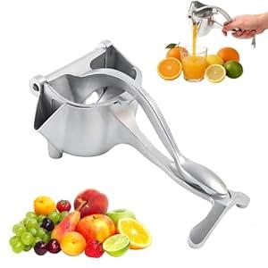 Fresh Fruit Juice Extractor, 2026 New Upgraded Hand Juicer Squeezer Lemon Juicer Manual Hand Press with Ergonomic Grip, Easy to Use and Clean for Orange Citrus Pomegranate Lime Grapefruit(1PC)