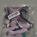 MIDOG No-Pull Dog Harness | Adjustable & Reflective Pet Harness Leash Set for Small Medium Large Dogs Walking, Training| No Choke, Front Clip, Soft Padded Vest with Easy Control Handle - Purple, XS