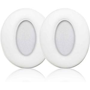 Replacement Ear Pads for Sennheiser HD 4.50BT, HD 4.50BTNC, HD 4.50SE, HD 4.40BT, HD 4.30G, HD 4.20S, HD 458BT, HD 450BT, HD 400S, HD 350BT, HD300, Headphones Ear Cushions Cups Covers (White)