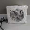 8 inch Exhaust Fan, 735CFM Wall Mounted Vent Fans, Ventilation Fan Bathroom Garage Attic Exhaust Fan Ceiling and Wall Mount Fan for Kitchen/Bathroom, 110V 80W