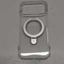 TORRAS Ostand Slim for iPhone 17 Pro Max Case Clear, Upgraded Magnetic Stand, Fit for MagSafe, Frameless with Thin Open-Edge Fit, Minimalist Phone Case for iPhone 17 Pro Max, 6.9'', Drop Protection