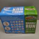 Marble Genius Marble Run Super Set, STEM Toys & Maze Construction Building - 150 Translucent Track Pieces & Glass Marble for Family, Kids Toddlers Ages 4-8 - Fun Holiday Creative Gifts