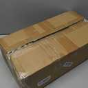 LASZOLA 5 Drawer Narrow Dresser Slim Cabinet Skinny Storage Tower Chest, Ideal for Small Spaces Bathroom Bedroom, Between Washer and Dryer, Lightweight Mobile on Wheels, Sturdy Fabric Drawers, Brown